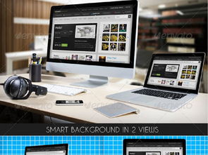 电脑移动应用设备网页展示样机图片设计素材与高清PSD模板资源